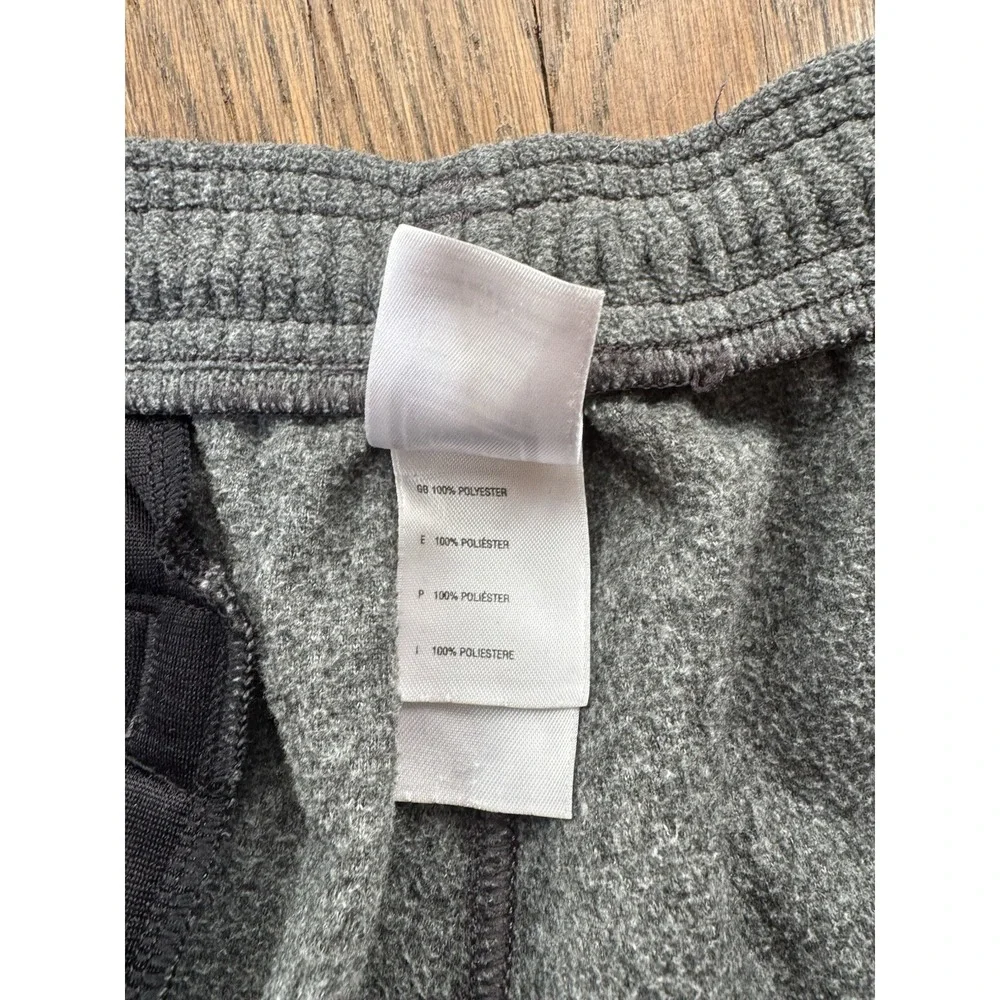 The North Face Mens TKA 100 Fleece Sweatpants Gray Size Large Joggers